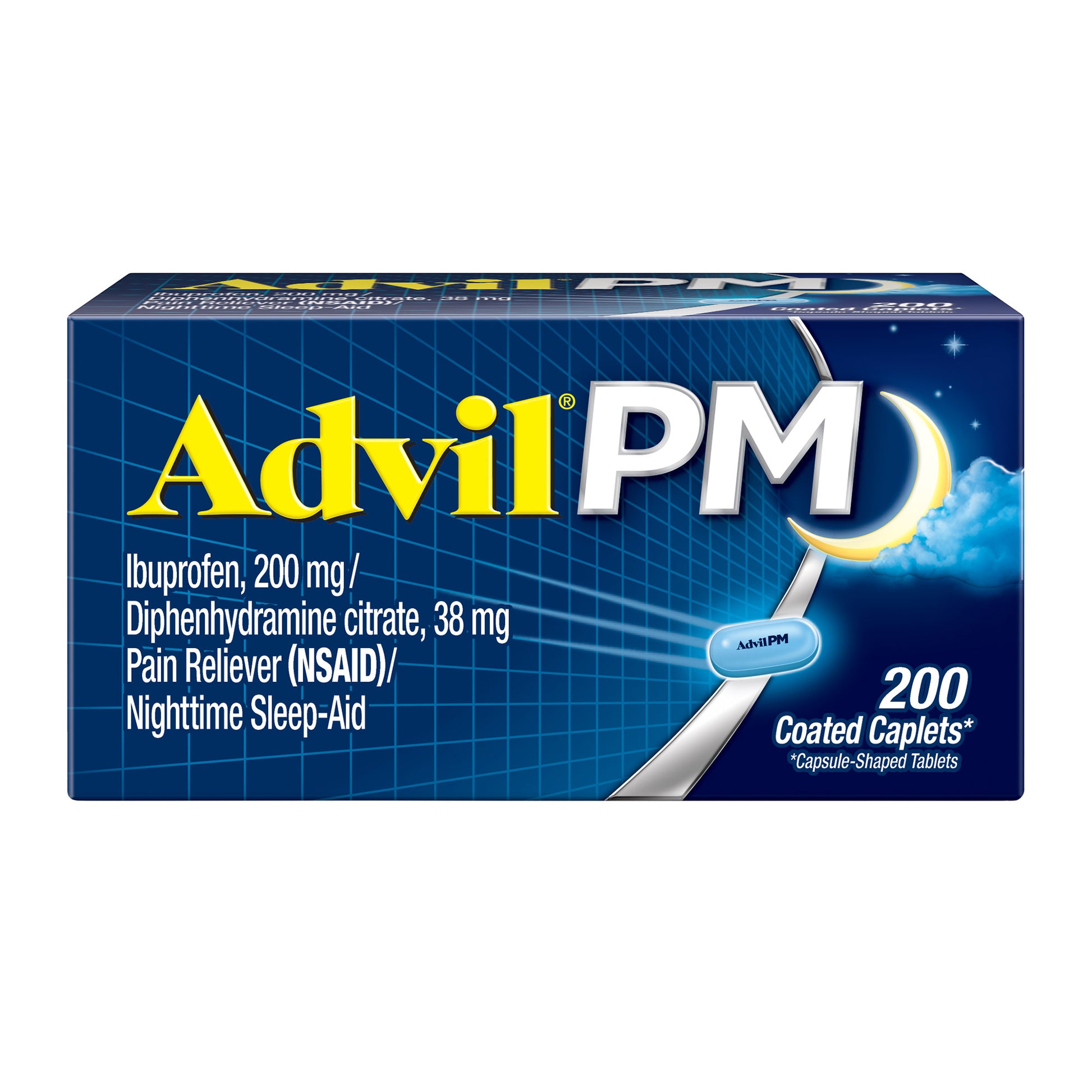 Advil PM Caplets 200 ct