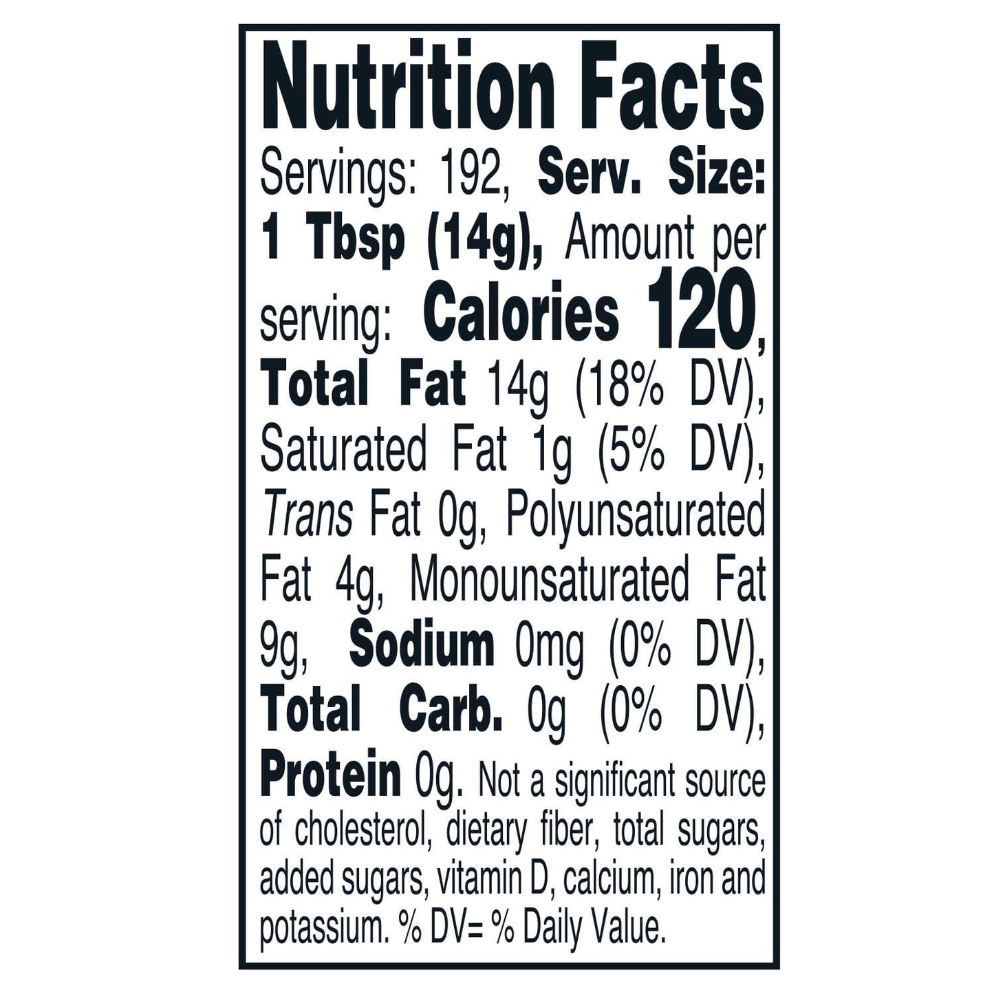 Member's Mark Canola Oil, 192 fl. oz.