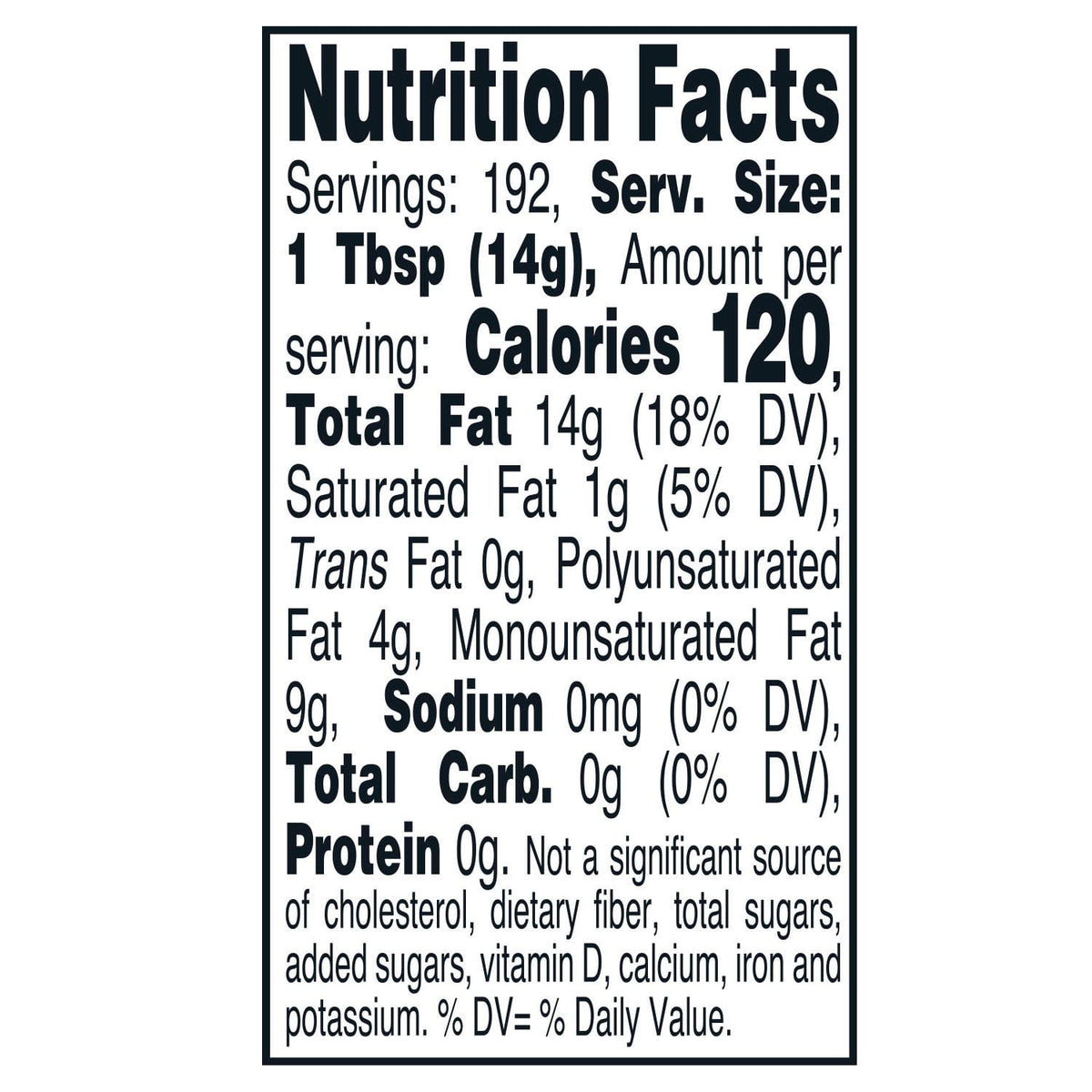 Member's Mark Canola Oil, 192 fl. oz.