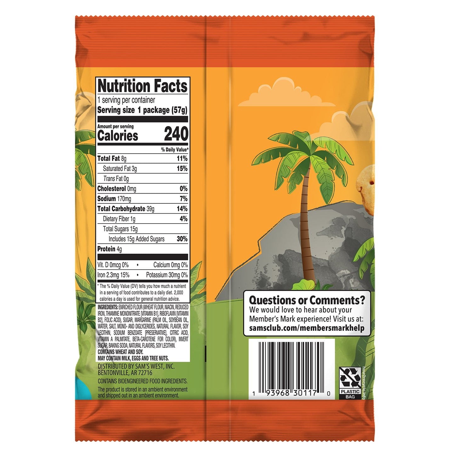 Members Mark Animal Cookies 2 oz., 36 pk.
