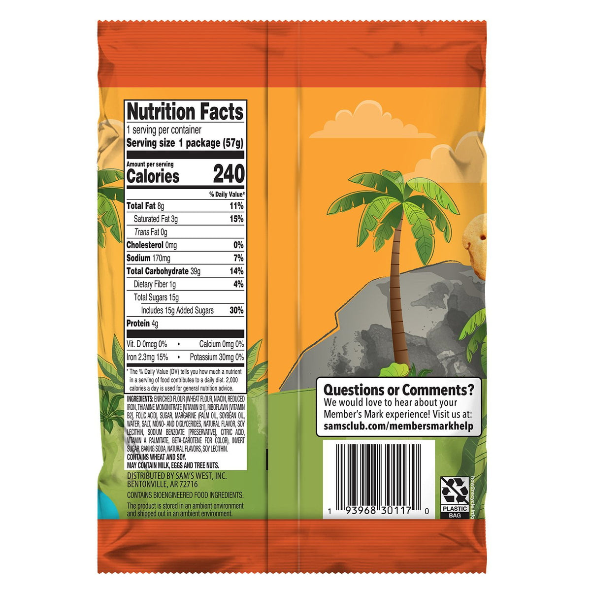 Members Mark Animal Cookies 2 oz., 36 pk.