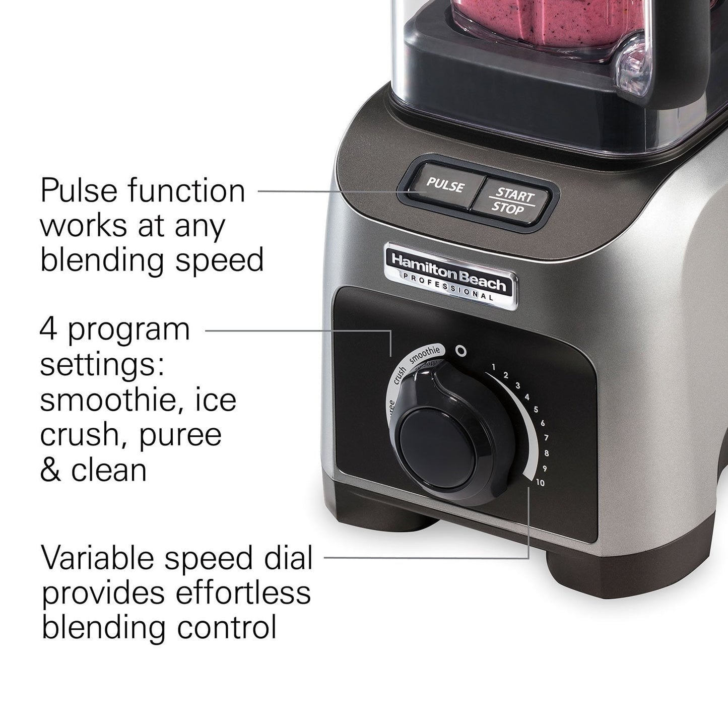 Hamilton Beach 32 fl oz. Professional Quiet Blender