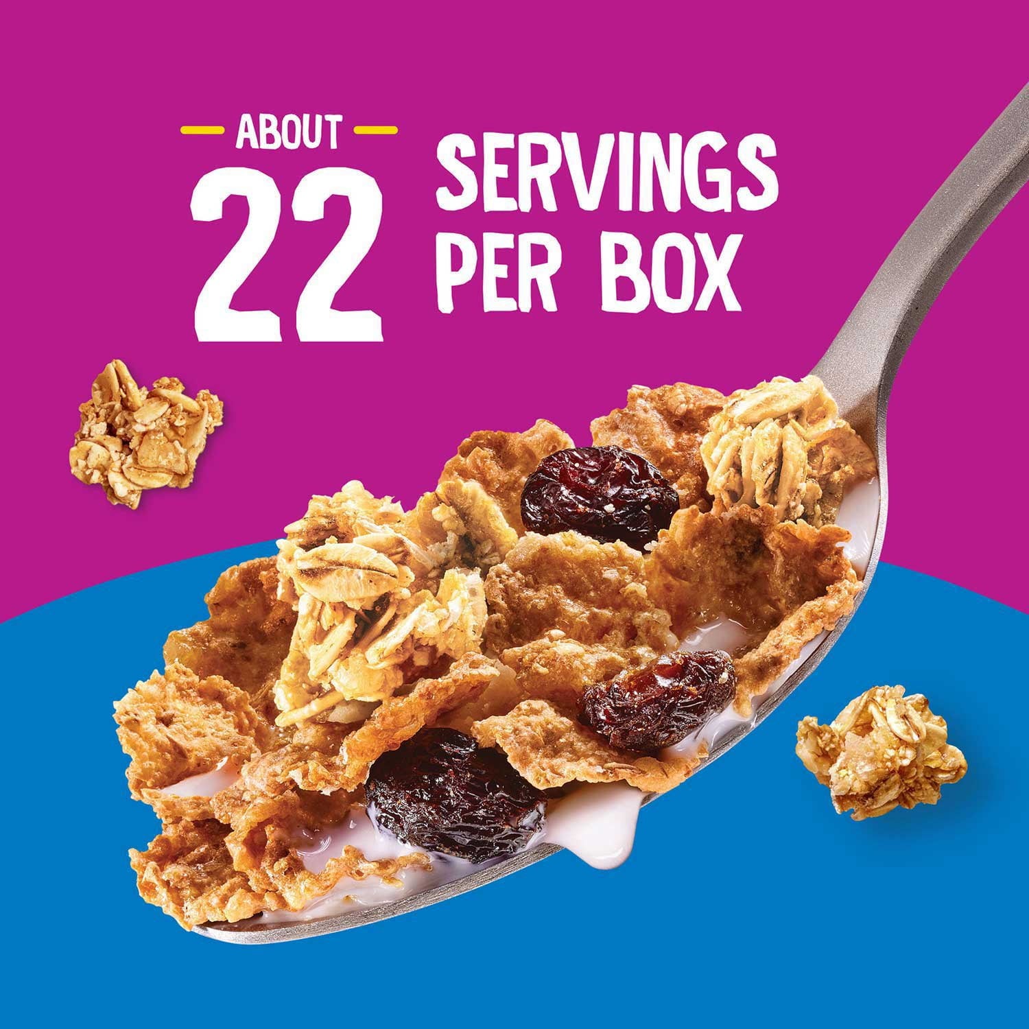 Raisin Bran Crunch Cereal, 42 oz.
