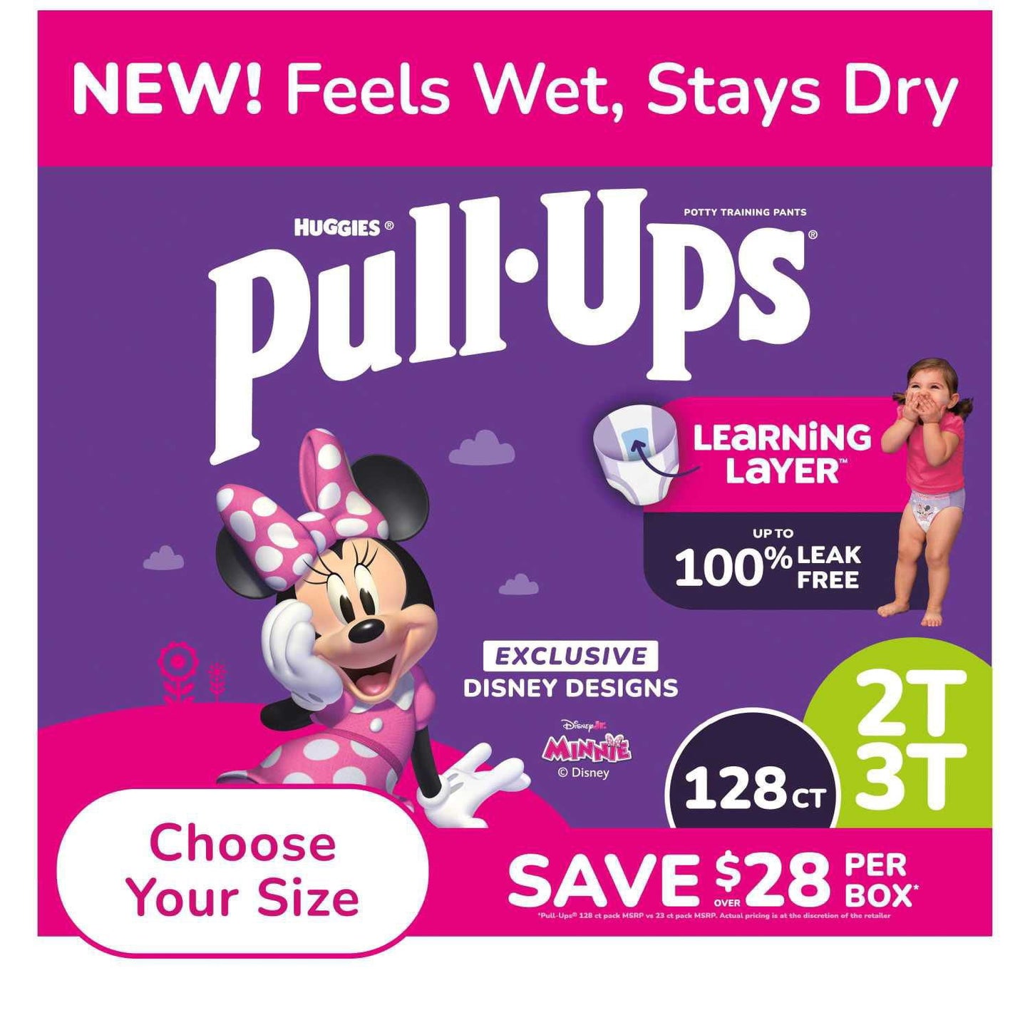 Pull-Ups Training Pants for Girls, Sizes 2T-6T