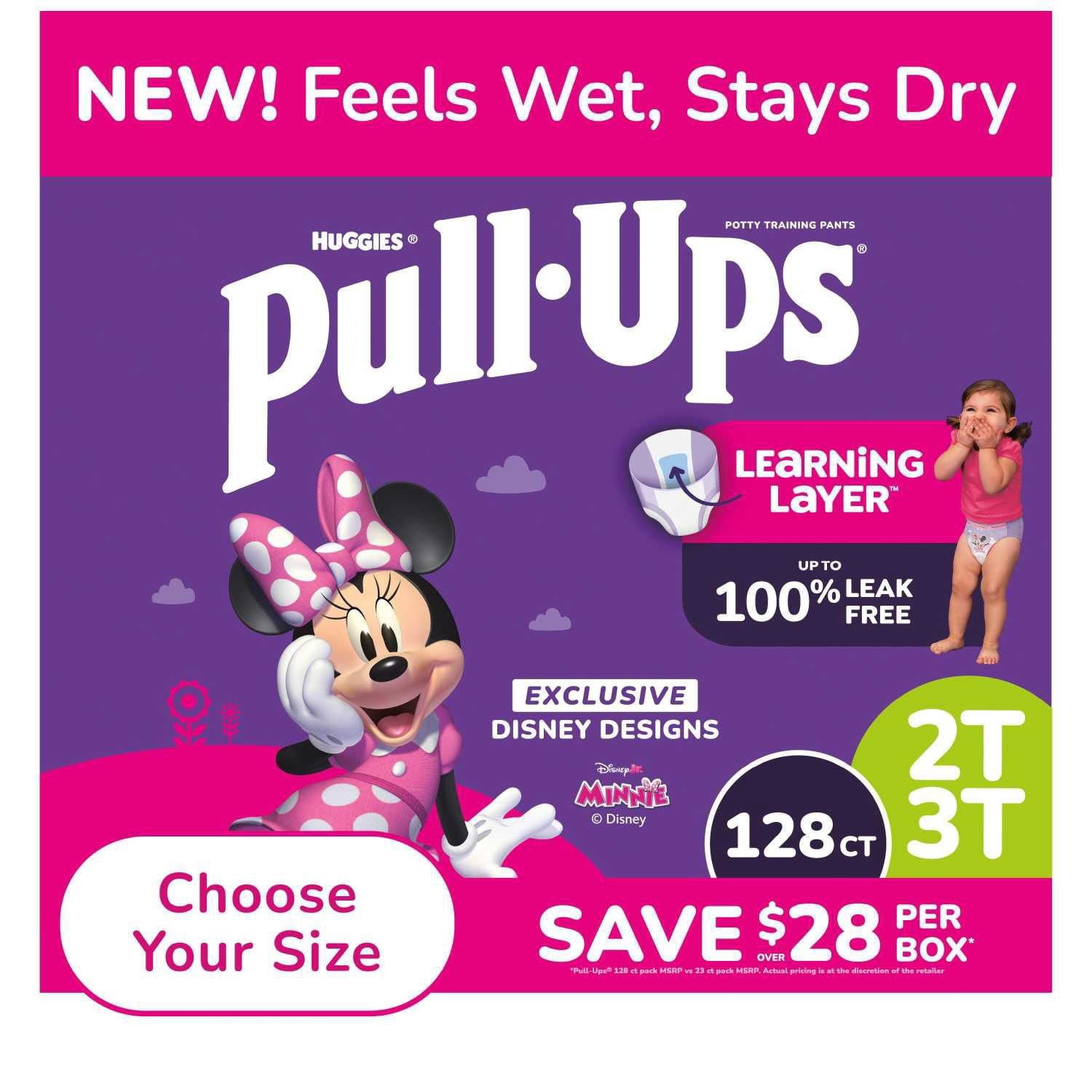 Pull-Ups Training Pants for Girls, Sizes 2T-6T