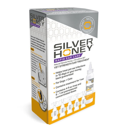 SILVER HONEY RAPID EAR CARE TREATMENT KIT