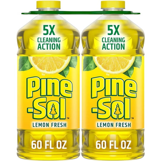 Pine-Sol Multi-Surface Cleaner, Lemon Scent, 2 ct., 120 fl. oz.