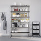 Member's Mark 6-Tier NSF Heavy Duty Wire Shelving, 47.75" W x 18" D x 75.5" H