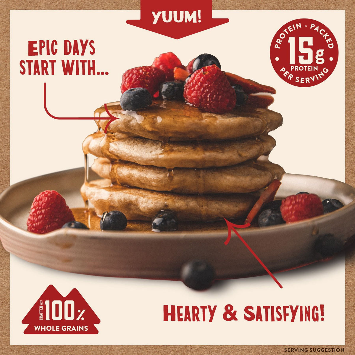Kodiak Cakes Power Cakes Flapjack and Waffle Mix, 72 oz.