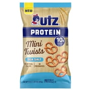 Utz Protein Sea Salt Mini Twists Pretzels, 20 oz.