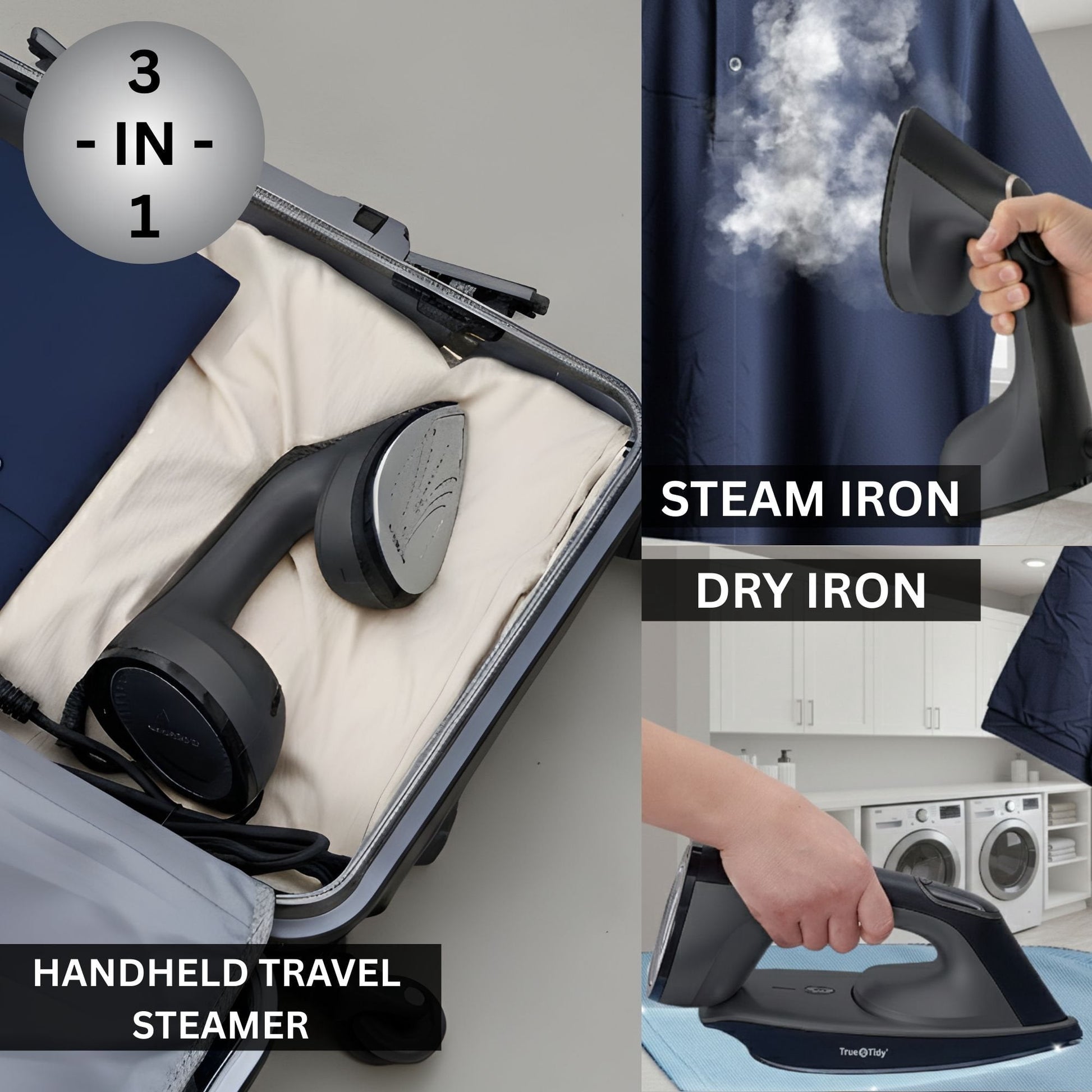 True & Tidy DuoPress XL Iron & Steamer