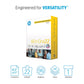 HP All-In-One Printer Paper, 8.5 x 11", 96 Bright, 22 lbs., 1 Mega Ream (750 sheets)