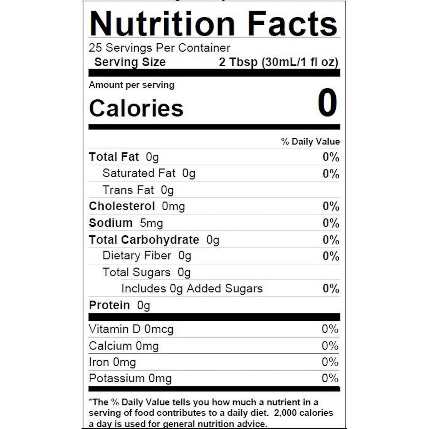 Torani Sugar-Free French Vanilla Syrup, 25.4 fl. oz.