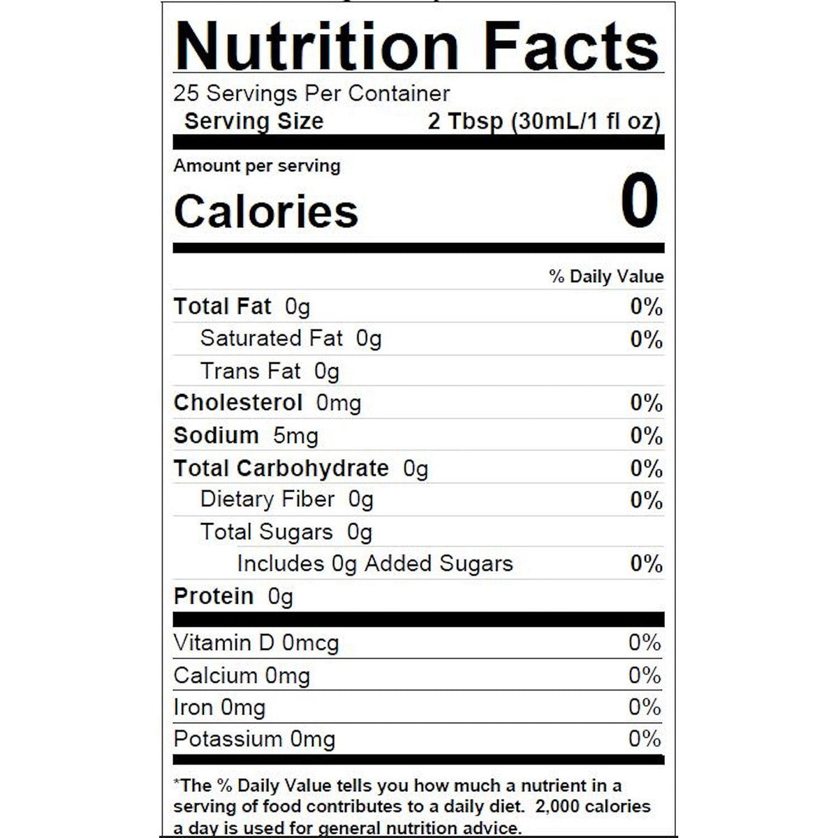 Torani Sugar-Free French Vanilla Syrup, 25.4 fl. oz.