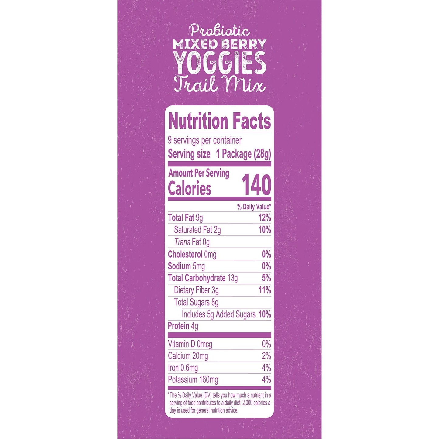 Yoggies Trail Mix Mango and Berry Mix 1 oz., 18 pk.