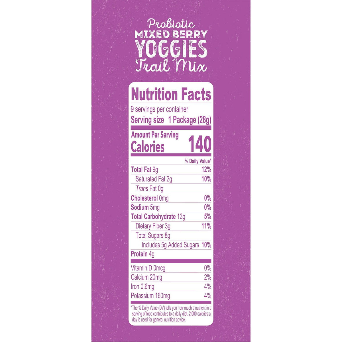 Yoggies Trail Mix Mango and Berry Mix 1 oz., 18 pk.