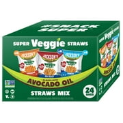 Jackson's Super Veggie Straws Variety Pack, 0.75 oz., 24 pk.