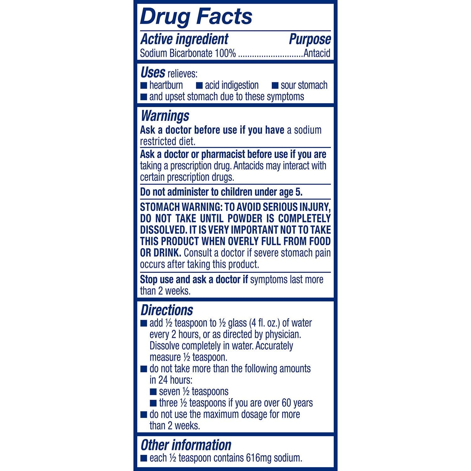 Arm & Hammer Pure Baking Soda, 13.5 lbs.