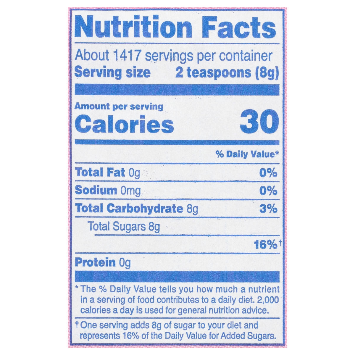 C&H Granulated White Sugar, 25 lb.