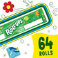Fruit Roll-Ups Fruit Flavored Snacks Variety Pack, 0.5 oz., 64 pk.