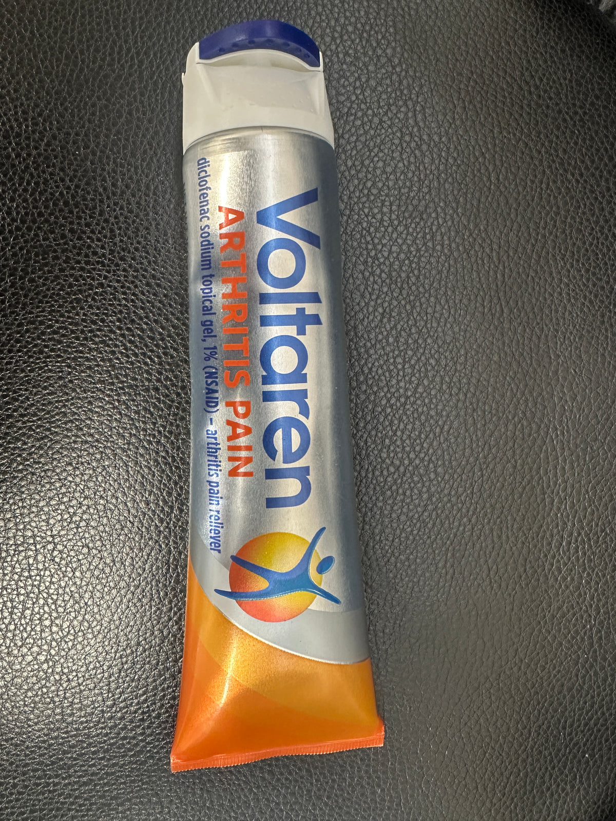 Voltaren Diclofenac Sodium Topical Arthritis Pain Relief Gel Tube - 5.3 oz
