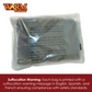 Warm Fortune Clear Suffocation Warning Mailer Plastic Poly Bags