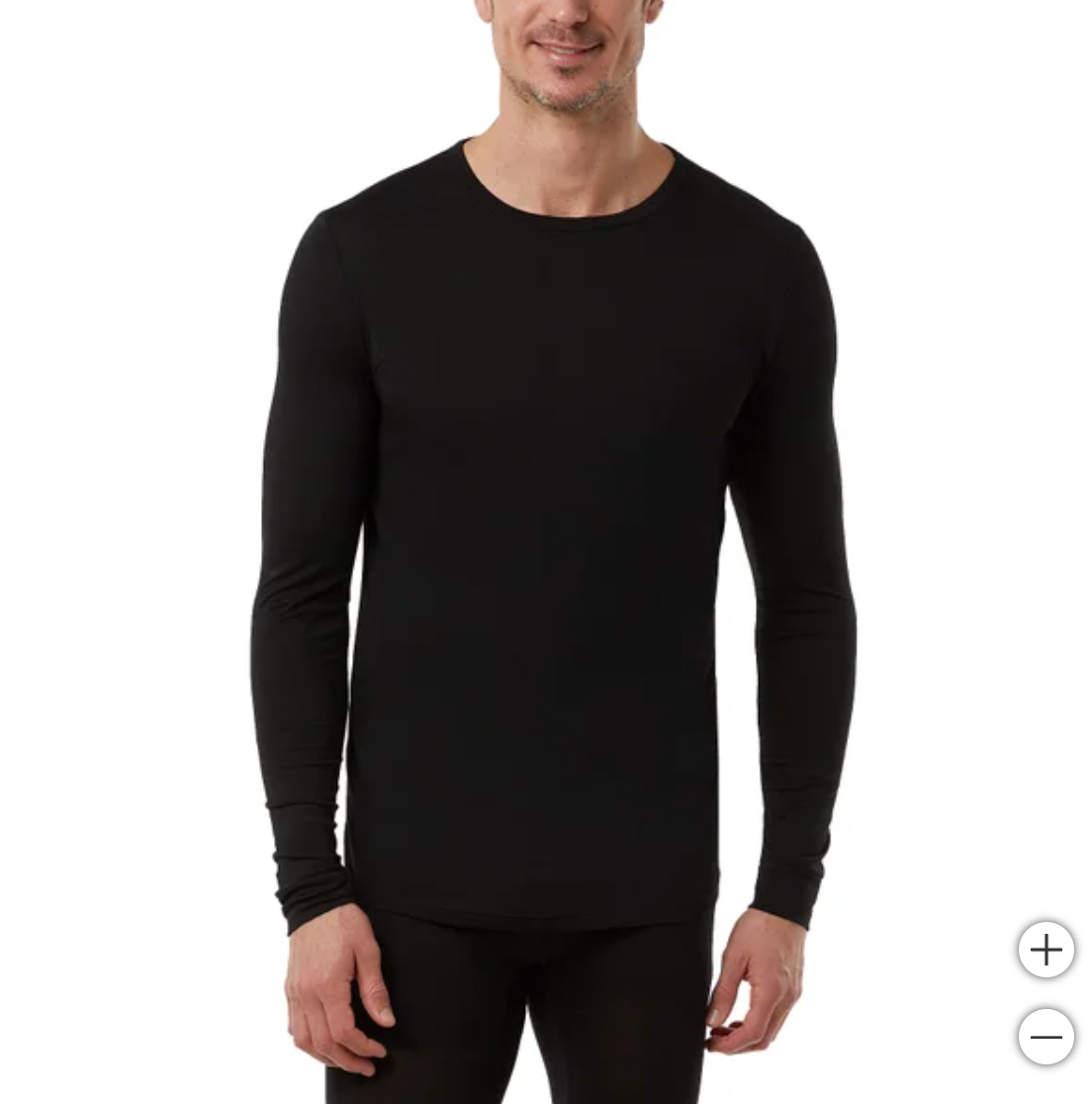 32 Degrees Men's Long Sleeve Crew neck 2-pack