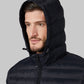MEN'S LIGHTWEIGHT PACKABLE HOODED JACKET