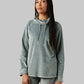 WOMEN'S SOFT VELOUR FUNNEL NECK TOP