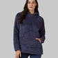 WOMEN'S SOFT SHERPA PULLOVER HOODIE