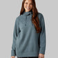 WOMEN'S SHORTHAIR SHERPA PULLOVER HOODIE