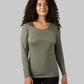 WOMEN'S LIGHTWEIGHT BASELAYER SCOOP TOP