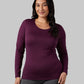 WOMEN'S LIGHTWEIGHT BASELAYER SCOOP TOP