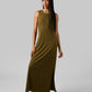 WOMEN'S SOFT RIB MAXI DRESS