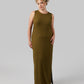 WOMEN'S SOFT RIB MAXI DRESS