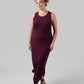 WOMEN'S SOFT RIB MAXI DRESS
