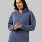 WOMEN'S COZY FLEECE 1/2 ZIP TOP