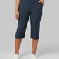 WOMEN'S STRETCH WOVEN CAPRI