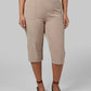 WOMEN'S STRETCH WOVEN CAPRI