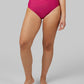 WOMEN'S HIGH-WAIST BIKINI SWIM BOTTOM