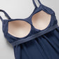 WOMEN'S LIGHTWEIGHT KNIT BRA ROMPER