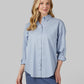 WOMEN'S OVERSIZED COTTON LONG SLEEVE BUTTON-UP