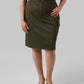 WOMEN'S STRETCH TWILL CARGO SKIRT