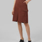 WOMEN'S STRETCH TWILL CARGO SKIRT