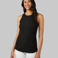 WOMEN'S SOFT RIB HIGH NECK TANK