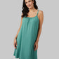 WOMEN'S SOFT RIB FLOWY BRA DRESS