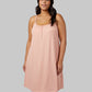 WOMEN'S SOFT RIB FLOWY BRA DRESS