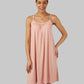 WOMEN'S SOFT RIB FLOWY BRA DRESS