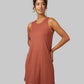 WOMEN'S SOFT RIB TANK SWING DRESS