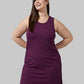 WOMEN'S SOFT RIB TANK SWING DRESS